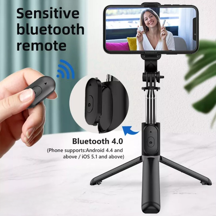 selfie stick mini tripod stand