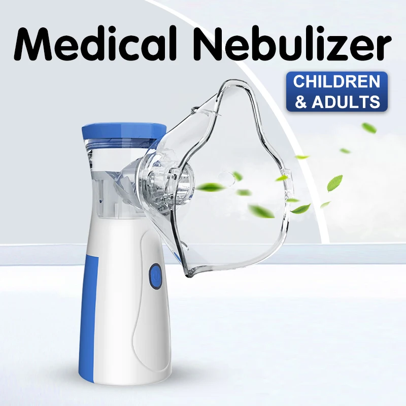 Portable Nebulizer For Asthma Rechargeable Inhaler Nebulizer Machine For Kids And Adults