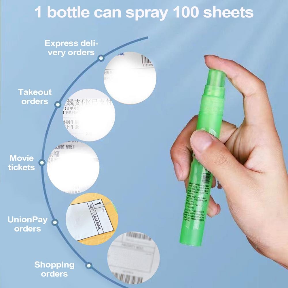 Privacy Thermal Ink Remover Spray – Fast Acting Ink Removal Solution For Paper, Documents, And Surfaces